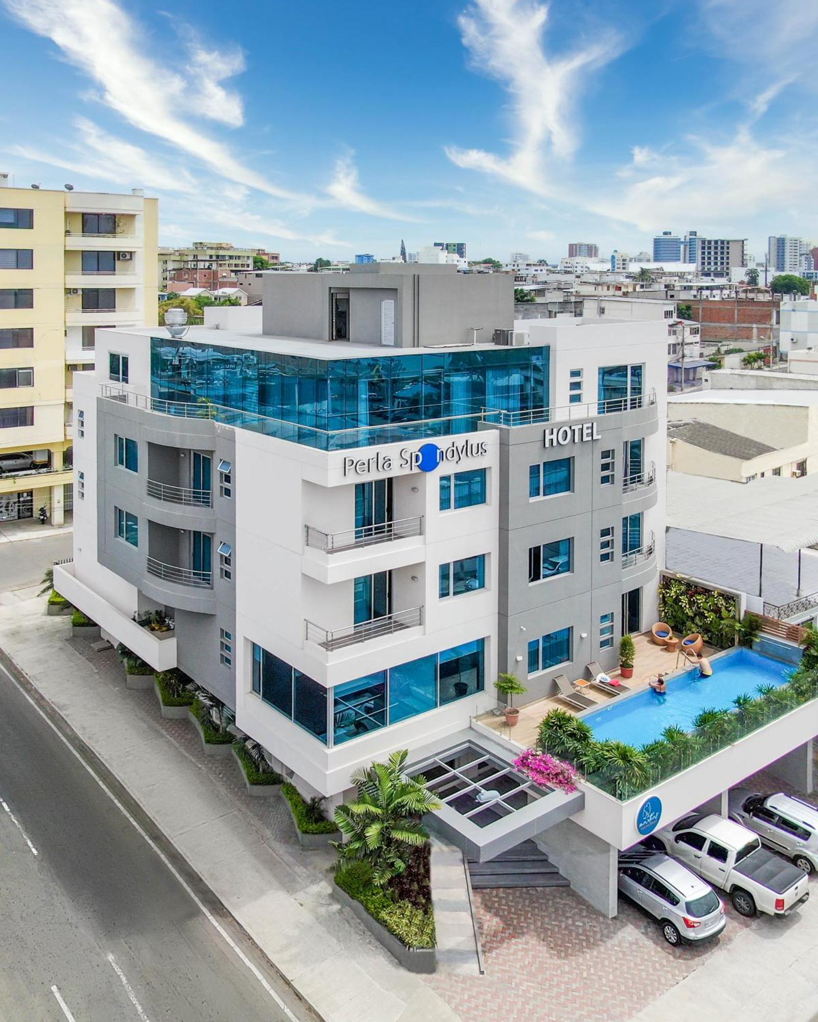 Hotel Perla Spondylus مانتا المظهر الخارجي الصورة